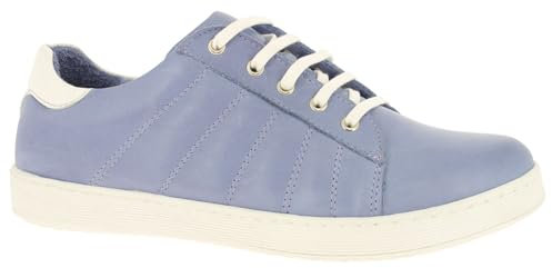 Andrea Conti Damen Sneaker, Flieder/Weiss, 37 EU