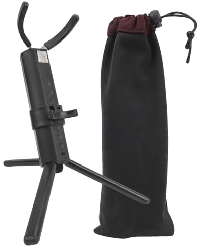 Alto Sax Stand,Portable Adjustable Alto Sax Support | Non-slip Saxophone Support Stand | for Women Men Teens Family Friends Musicians Home Studio Practice