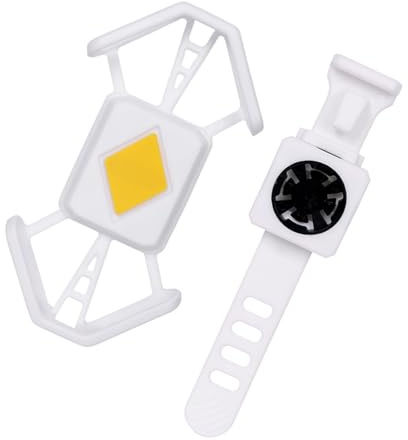 Itkcozcg Support universel pour appareil de cyclisme en silicone avec absorbeurs de chocs pour guidon de moto, scooter, vélo, support de téléphone