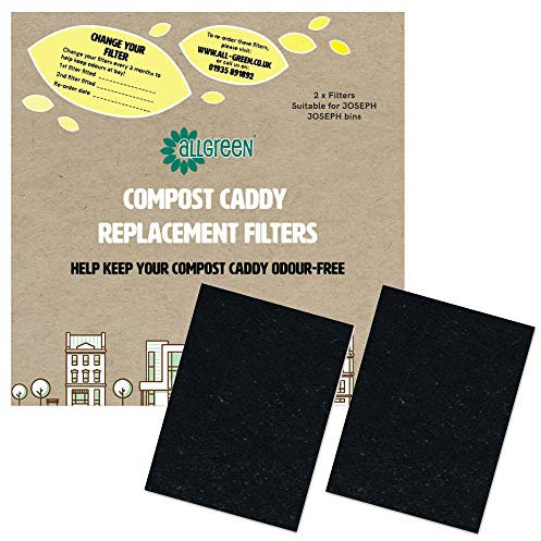 Compost Caddy Spare Filters - For Joseph Joseph Caddies (Pack of 2)