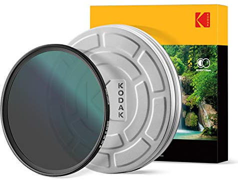 KODAK Filtro Schott de 72 mm de densidad neutra IR de vidrio 1000 | Superdelgado, impermeable, pulido, nano revestimiento múltiple, 16 capas, evita la sobreexposición reduce los infrarrojos, funda