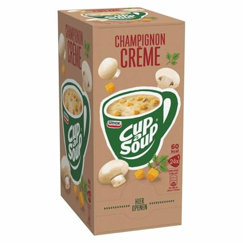Unox │ Coppa a Soup │ Funghi │ 24 x 140 ml