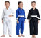 JUST YEARN Kinder BJJ GI, Jugend IBJJF Kinder Studenten brasilianischer Jiujitsu Gi Kimono vorgewaschener Stoffgürtel nicht im Lieferumfang enthalten., Weiss/opulenter Garten, M2