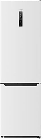 Cecotec Frigorífico Combi 2 Puertas Bolero CoolMarket Combi 356 White D. 356 L, Altura 200 cm y 60 cm de Ancho, Bajo Consumo, Sistema Multi Air Flow, Total No frost, 2 Cajones