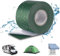 Lechin LKW Plane Reparaturset, 5.7cm x 5m Zelt Reparaturset, Professionell Reparaturband Wasserdicht, PVC Textilklebeband für LKW Abdeckplane Markise Zelt, Grün