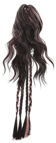VICASKY Extension Coda di Cavallo Intrecciata Capelli Finti per Coda di Cavallo Extension Treccia Clip Trecce Clip Piccole Trecce per Treccia per Donne Fermagli per Capelli Intrecciati