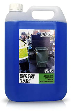 Trade Chemicals Wheelie Bin Cleaner 5L Relancer Anti-Bacterial Sanitizer (ALPINE)