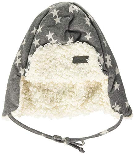 Sterntaler Baby Jungen FliegerMütze Bomber Hat, eisengrau, 41 EU