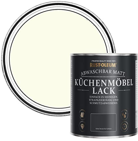 Rust-Oleum Off White Kitchen Cupboard Paint in Matt Finish - Shortbread 750ml