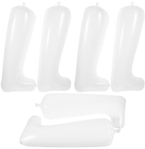 VALICLUD Lot de 3 paires d'embauchoirs pratiques gonflables en PVC pour femme - Pour la maison (32 cm)