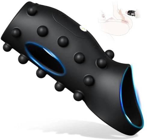 Vibratorenset für Männer Penisring Sex spielzeug für die Männer,Vibration Stimulation Klitoris Penishülle für Penis G-Punkt,10 Vibrations Penis Ring für Sex Sexspielzeug für Paare Extrem Sex Toys