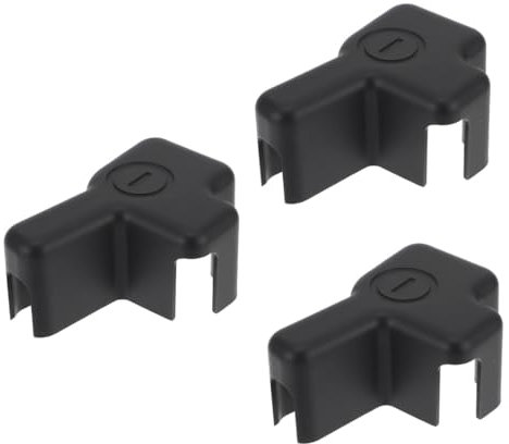Zerodeko 3 Pièces Housse de Protection pour Batterie de Couvercle Durable et Flexible pour Éviter les Courts Circuits et Protéger les Connexions Électriques