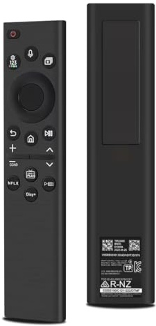 Telecomando Solar Vocale per Samsung, BN59-01385A USB-C Charging Telecomando vocale per Sam-Sung Smart TV, telecomando solare di ricambio compatibile con Samsung 2021-2024 Smart TV 4K HD TV