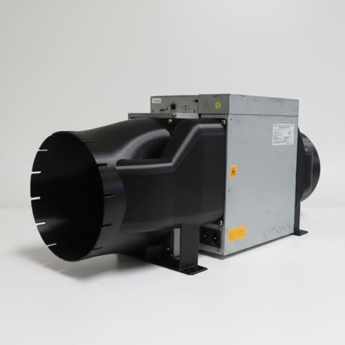 Shortfiat Fläktkåpa Set 8 Tum för Bitmain Antminer S19 S21 – Intag + Utsug med PSU-adapter – PETG inkl. Monteringsmaterial (90mm PSU-avstånd)