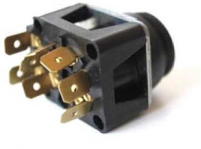 Zündschloss 8-polig passend für Hercules Prima GT GX 2 3 4 5 – Mit 2 Schlüsseln, 3 Stellungen