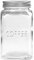 Tala Glass Coffee Storage Canister, Clear ribbed glass with a capacity of 1250 ml, with a screw top lid this jar is ideal for storing coffee beans, filter, ground and instant coffee