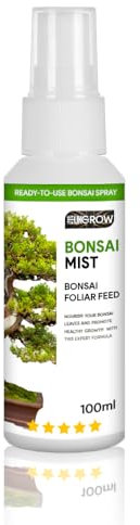 UKGROW Bonsai Mist: 50ml Intensive Care Spray - Essential Hydration & Growth Formula for Bonsai Perfection