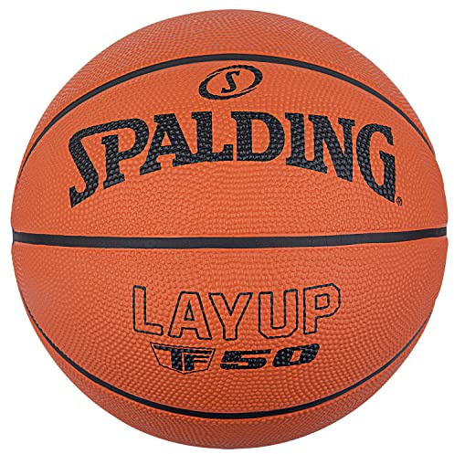 Spalding Layup TF-50 Ball 84332Z, Unisex basketballs, Orange, 7 EU