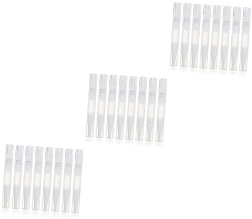 Beavorty 24pezzi Penna Per Unghie Vuota Da Penna Per Cuticole Contenitori Trasparenti Per Nail Art Design Ergonomico e Facile Da Usare Per Cosmetici e Regali Per Amanti Del Nail Art