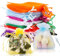 80 Stück Organzasäckchen 7x9, 10 Farben Kleine Säckchen zum Befüllen Organza Säckchen Lavendelsäckchen Schmuckbeutel Geschenksäckchen für Weihnachten Hochzeit Geburtstag Party