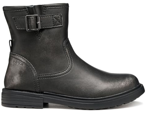 Geox J Eclair Girl Bottines à la Cheville, Gris, 30 EU