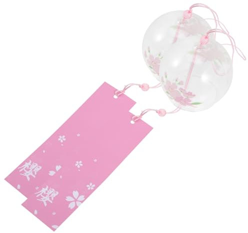 SUPVOX 2piezas Campanas De Viento De Estilo Japonés para Decorar Sencillas Duraderas y Decorativas