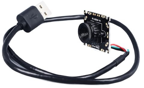 USB Camera Module, 2MP Full HD Night Vision Webcam Module, 72 Degree Viewing Angle Industrial PC Camera with Manual Focusing, Built in Analog Mic, for Laptop