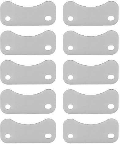 Placa de válvula Tyenaza 10pcs, bomba de aire de material de hierro fundido 0.97/1.13 Accesorios de reparación para cilindros de 95 mm