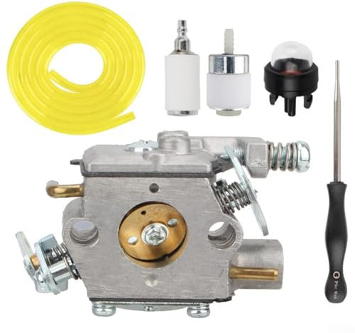 Vergaser-Kit für RY3714 RY3716 Kettensägen, komplett mit Tuning-Werkzeugen für optimale Kraftstoff- und Luftmischung