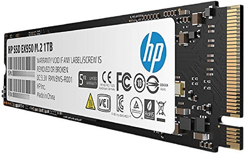 HP Hewlett Packard EX950 Disco Rigido SSD Interno 1TB 5MS23AA#ABB M.2 L:3500MB/s S:2900MB/s