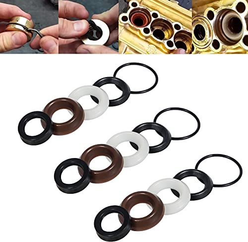 CASTNOO Packing Water Seal Kit 5019006400 Fits Suitable for ZWD & ZWDK Series 15mm Pumps Piston Pressure Washer Seal Kit
