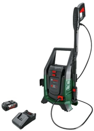 Bosch Mobiler Akku-Hochdruckreiniger UniversalAquatak 36V-100 (für die Reinigung zu Hause oder unterwegs; 36-Volt-System; bis zu 45 min Laufzeit; mit 4.0 Ah-Akku und Ladegerät)