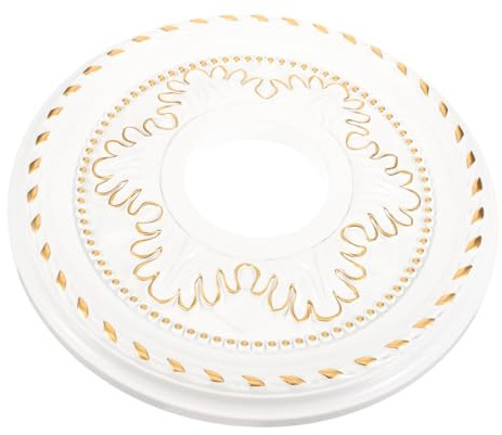Alipis Ceiling Rosette Medallion European Lighting Ceiling Decorative for Chandeliers