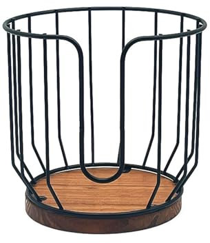 Fluxioxtna Pratico cestino per caffè, grande capacità, cialde di caffè, espresso, cialde dispensa per piano di lavoro della cucina