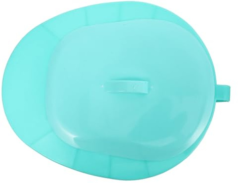 Beaupretty Padella da Letto in Pp Leggero Coperchio per Anziani e Pazienti Allettati Verde Chiaro Facile da Pulire e Confortevole, per Ospedali e Case