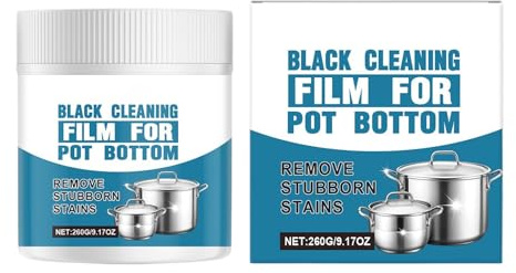 DzpKrka Limpiador de acero inoxidable, 260 g, limpiador de placa de cocina, eliminador de grasa para cocina, abrillantador y desengrasante para utensilios de cocina, fregadero, encimera,