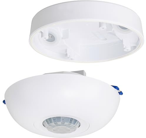SEBSON PIR Motion Sensor Indoor Ceiling Recessed or Surface Mounted 8m/360°