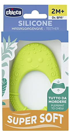 CHICCO - Massaggiagengive tutto morbido, 2 mesi +, verde