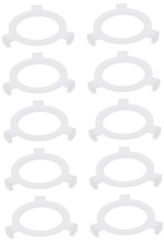 Mobestech 10pcs Adapter Ring Lampshade Reducing Rings Lampshade Adapter Light Socket Converter