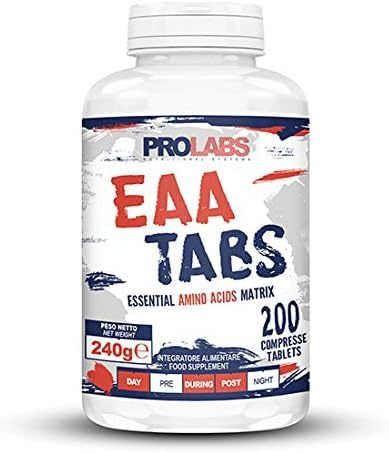 Prolabs Eaa Tabs 200 compresse da 1,2 gr - aminoacidi essenziali naturali + vitamina B6