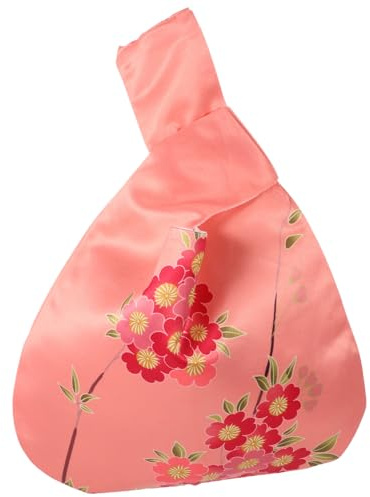 TOGEVAL Borsa Da Polso Giapponese Alla Moda Borsa A Tracolla Con Nodo Per Donna Capacità Con Cerniera E Tasche
