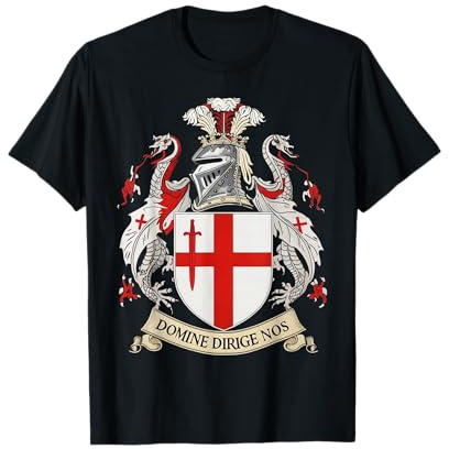St George's Day Design for Patriotic Men, Women and Children T-Shirt