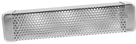 Mikikit Scatola per Affumicatura per Barbecue Gas Cestello per Verdure da Scatola per Affumicatura in Acciaio Inox per Distribuzione Uniforme del Fumo