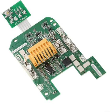 Gdfnmogo 18V 3.0Ah Lithium Battery Protection Circuit Board BL1830B PCB Module With Nickel Sheet For Power Tools Drill Grinder Short Circuit Protection(only pcb board)