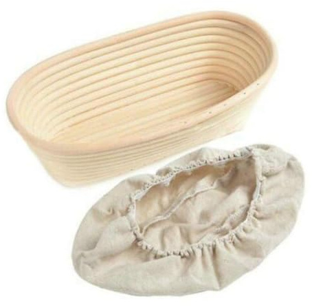 Joselin Cesta de Fermentación de Pan Tejida Almacenamiento de Secado Cesta de Fermentación de Estilo Europeo