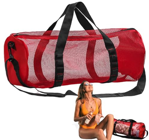 Générique Borsa da Immersione da Spiaggia – Borsa da Immersione in Nylon per Immersioni | Borse multiuso a Cilindrico extra large con cerniera, Borse impermeabili portatili pieghevoli per Plon