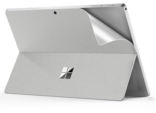 Moko Tablet Back Skin Stick Decal for Surface Pro 7+/7/6/5/4/LTE, Platinum