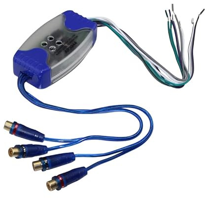 YONGJIANGXIA Four Channel Ground Loop Isolator Audio Curciut Noise Filter 4 RCA AP3044