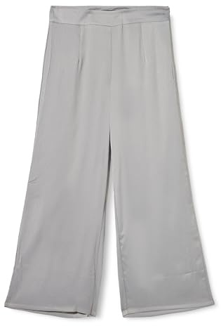 FENIA Marlenehose Pantalones Marlene, Grau, XL De Las Mujeres