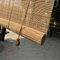 SGSKEIEY Retro Bambus Rollo ohne Bohren 45-170cm Blickdicht Für Outdoor Indoor, Rollo Bambus Raumteiler Balkon Küche Natur Holzrollos,Sonnenschutz und Sichtschutz (100x160cm/39x63in,Shading 50%)